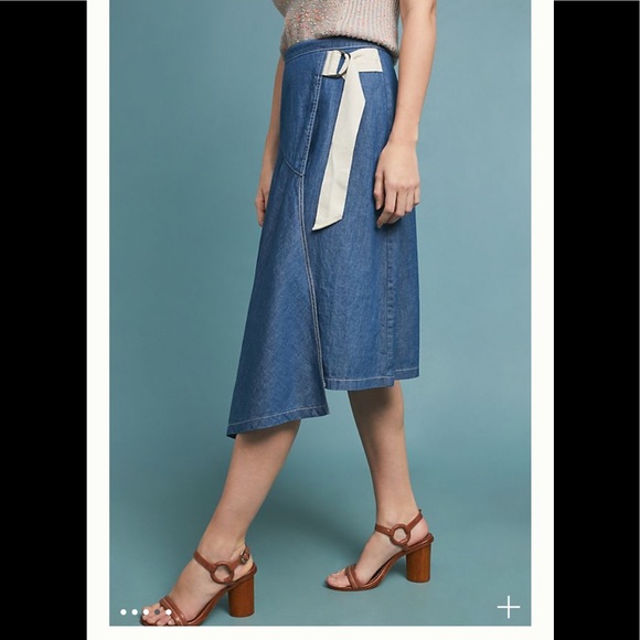 ‼️NWT Anthropologie Pilcro Denim Skirt Size 10‼️ - Picture 4 of 6